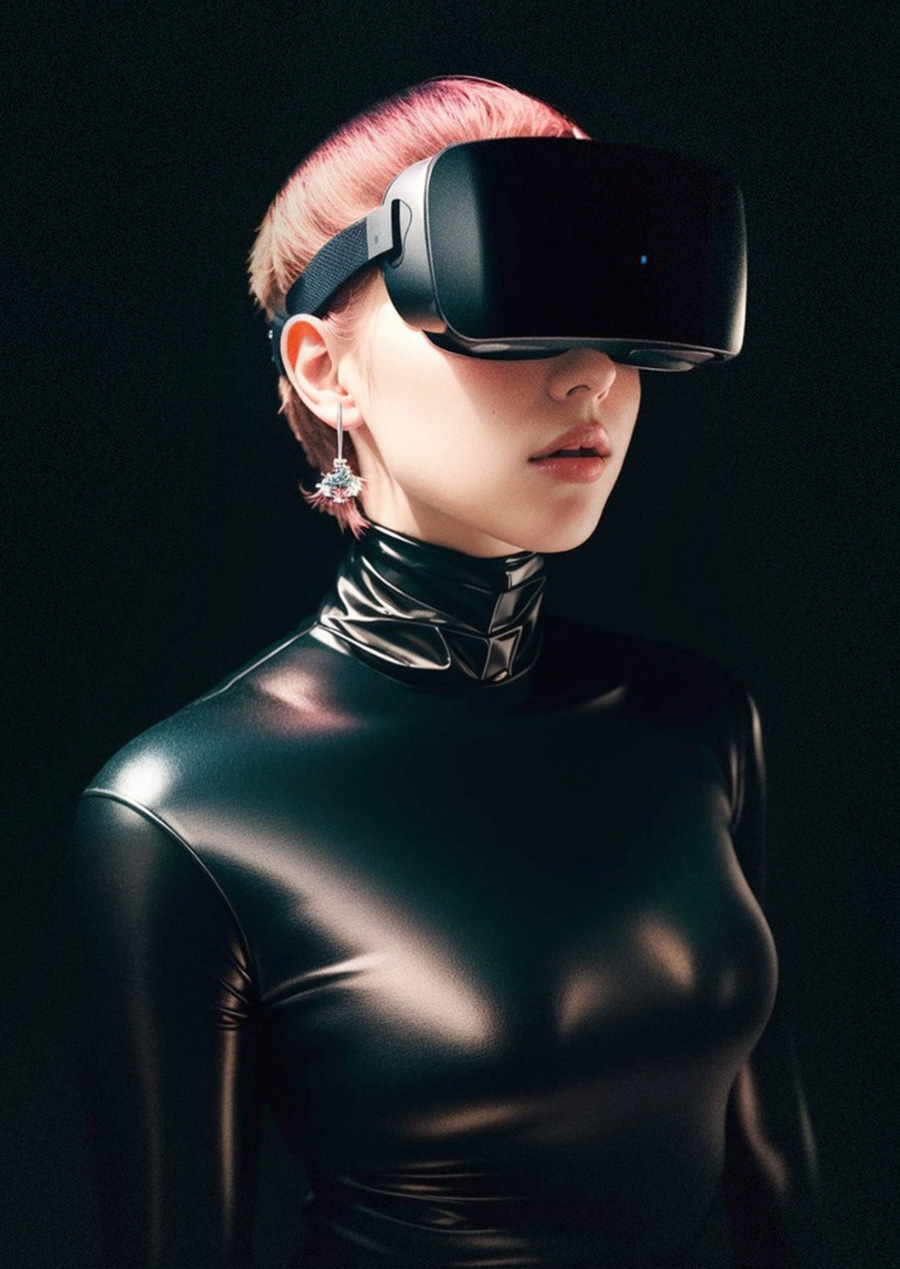 vr-girl stable diffusion